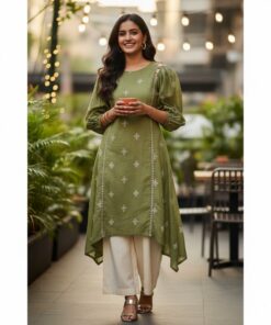 modern sleeves design for kurti
